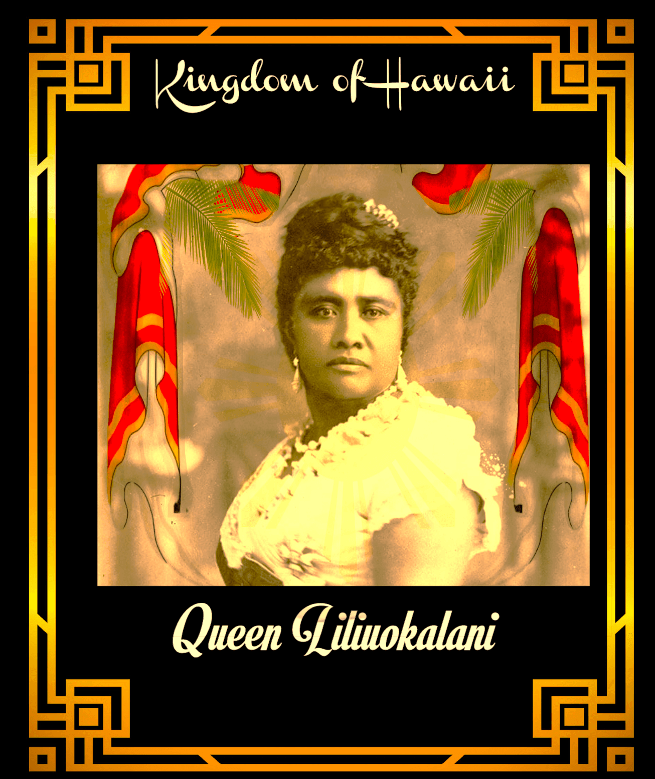 queen liliuokalani posing